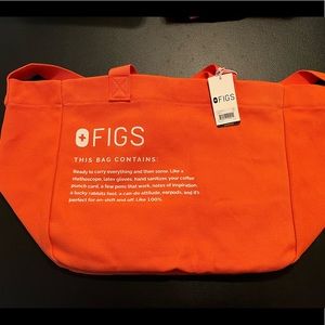 ❌ SOLD ❌Sunset Orange 🍊 FIGS TOTE